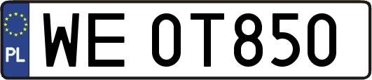 WE0T850