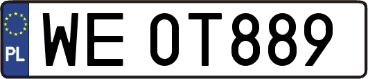 WE0T889