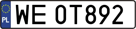 WE0T892