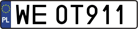 WE0T911