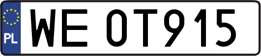 WE0T915