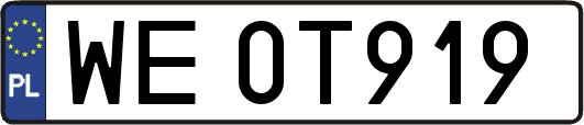 WE0T919