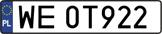 WE0T922