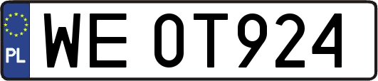WE0T924