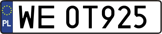 WE0T925