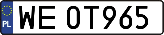 WE0T965