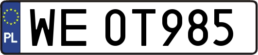 WE0T985