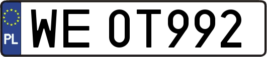 WE0T992