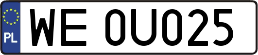 WE0U025