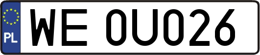 WE0U026