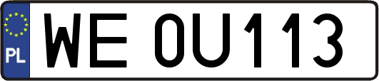 WE0U113