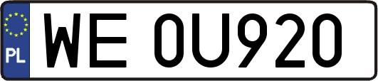 WE0U920