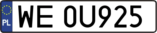 WE0U925