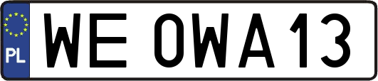 WE0WA13