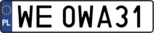 WE0WA31