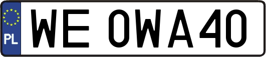 WE0WA40