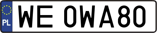 WE0WA80