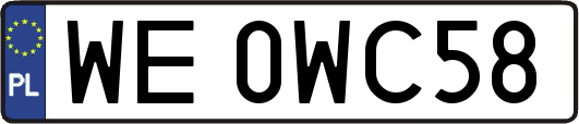 WE0WC58