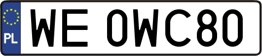 WE0WC80
