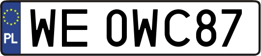 WE0WC87