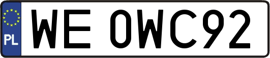 WE0WC92