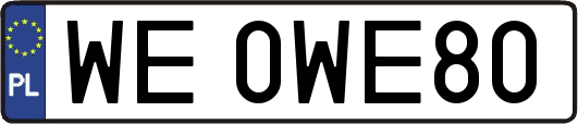 WE0WE80