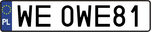 WE0WE81