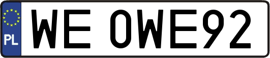 WE0WE92