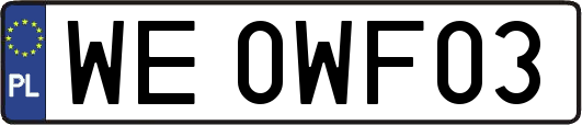 WE0WF03
