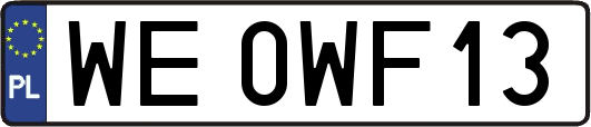 WE0WF13