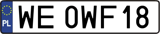 WE0WF18