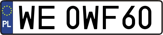 WE0WF60