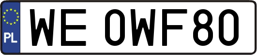 WE0WF80
