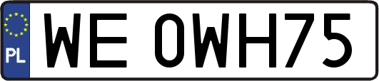 WE0WH75