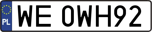 WE0WH92