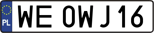 WE0WJ16