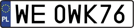 WE0WK76
