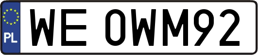 WE0WM92