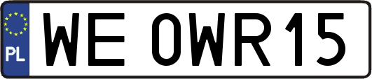 WE0WR15