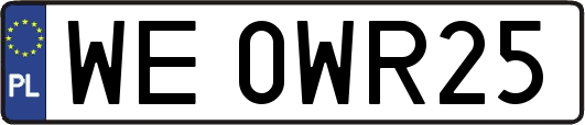 WE0WR25
