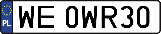WE0WR30