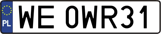 WE0WR31