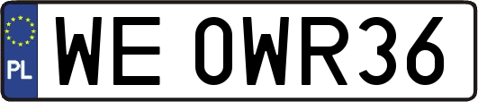 WE0WR36