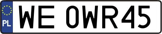 WE0WR45