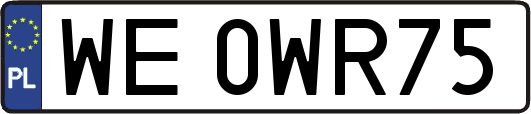WE0WR75