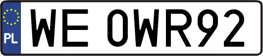 WE0WR92