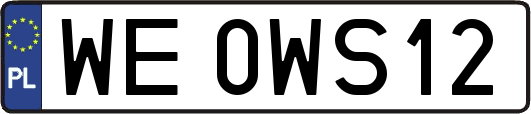 WE0WS12
