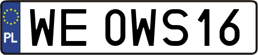 WE0WS16