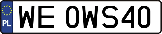 WE0WS40