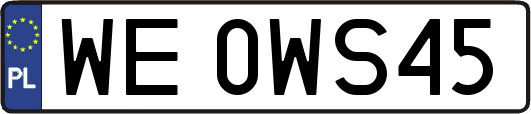 WE0WS45